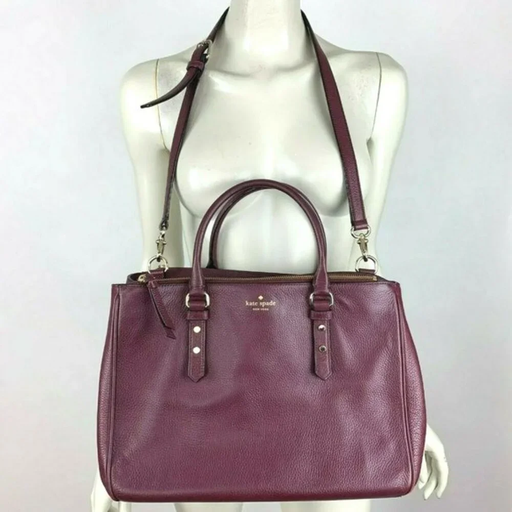Kate Spade NY‎ Leather Tote Purse Shoulder Bag